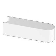 Отсек для провода ZZOK NEMO White N-CB-WH 3