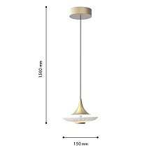 Подвесной светодиодный светильник Favourite Wilet 4657-1P 1