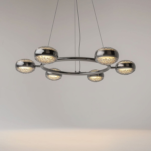 Подвесная светодиодная люстра Maytoni Mind MOD299PL-L60BC3K Фото № 11