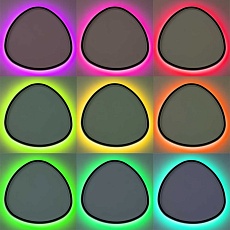 Потолочный светодиодный светильник Citilux Trio CL215B221 5