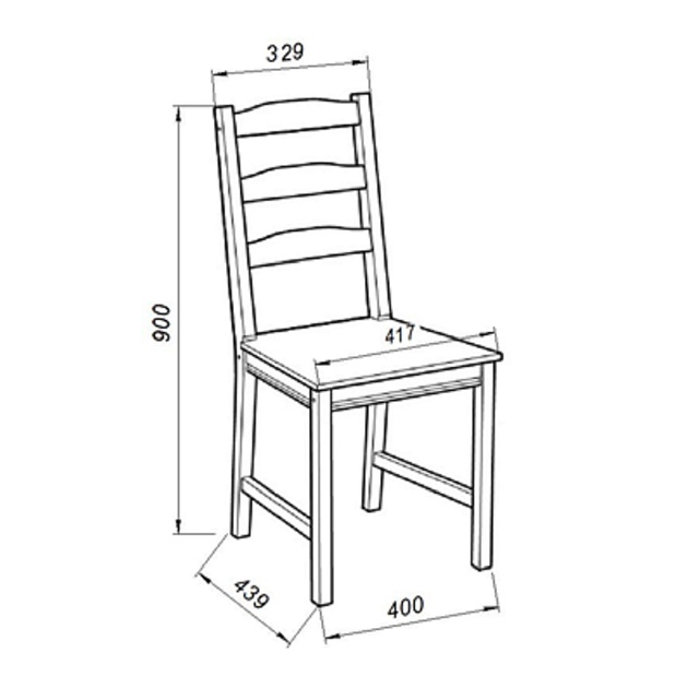 Кухонный стул Шведский Стандарт Вествик 414165002300 Фото № 3