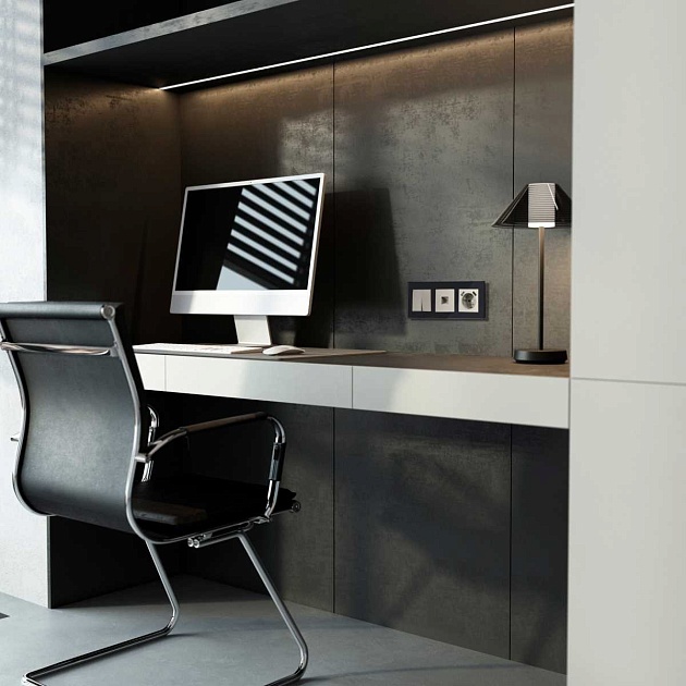 Розетка Ethernet RJ-45 (дымчатый) W1281004/ a069467 Фото № 5