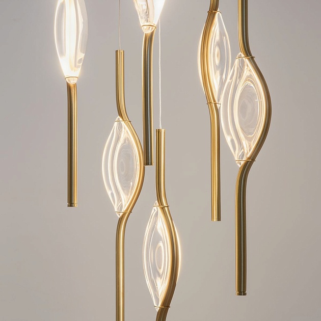 Подвесная светодиодная люстра Maytoni Foresight MOD347PL-L48BS3K Фото № 5