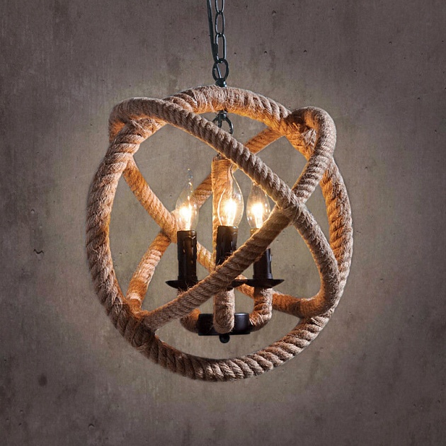 Подвесная люстра Loft IT Rope Loft1194-3 изображение 4 Подвесная люстра Loft IT Rope Loft1194-3 Фото № 4