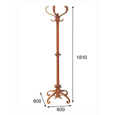 Напольная вешалка Мебелик В 2Н 001520 2