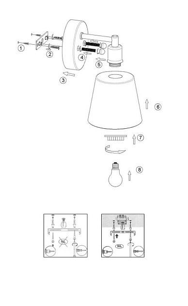 Бра Lucide Vitri 71265/01/17 изображение 3 Бра Lucide Vitri 71265/01/17 Фото № 3