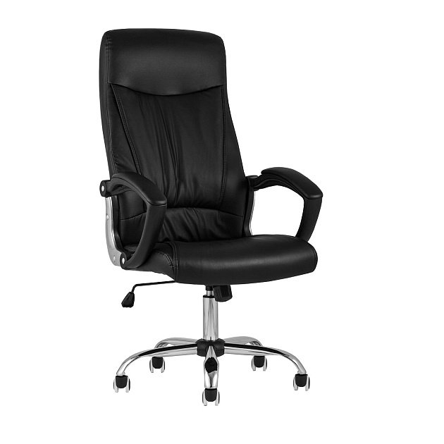 Кресло руководителя TopChairs Tower черное D-418 black Фото № 1