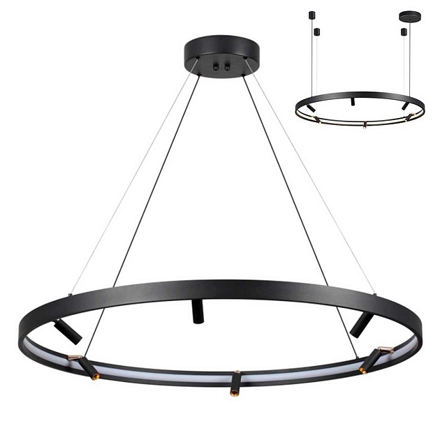 Подвесная светодиодная люстра Odeon Light Hightech Fonda 4317/93L изображение 1 Подвесная светодиодная люстра Odeon Light Hightech Fonda 4317/93L Фото № 1