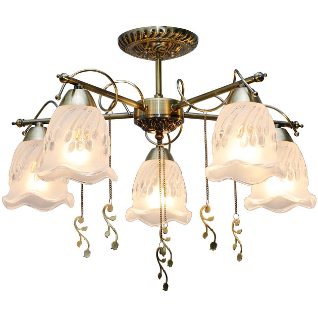 Потолочная люстра Toplight Delia TL1195X-05AB изображение 1 Потолочная люстра Toplight Delia TL1195X-05AB Фото № 1