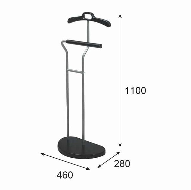 Костюмная вешалка Мебелик Д 10 001513 изображение 3 Костюмная вешалка Мебелик Д 10 001513 Фото № 3