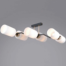 Потолочный светильник ILLUMICO IL0809-6ASQ-25 BK AB NAPLES
