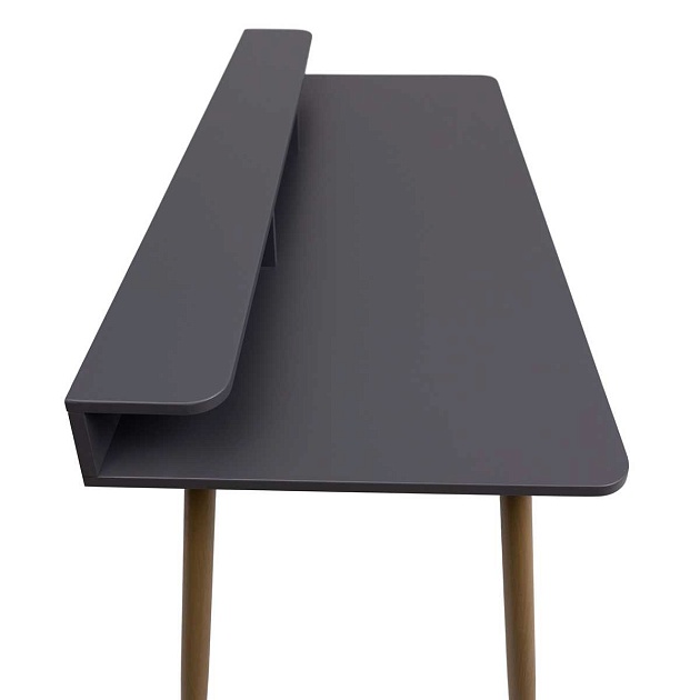 Письменный стол AksHome Jasper серый, металл 86201 Фото № 6