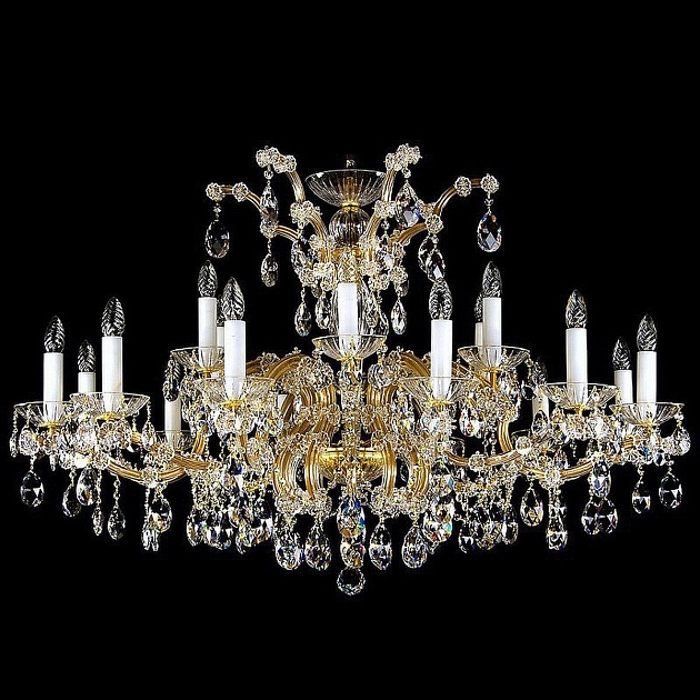 Подвесная люстра Artglass Maria Terezia 20 Vachtle CE Фото № 1