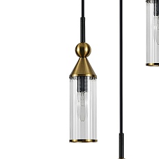 Подвесная люстра Indigo Torazzo 13037/3S Black V000532 1