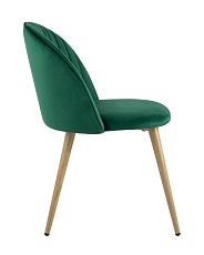 Кухонный стул Stool Group Лион Страйпс велюр зеленый DC-69030G HLR-56 3