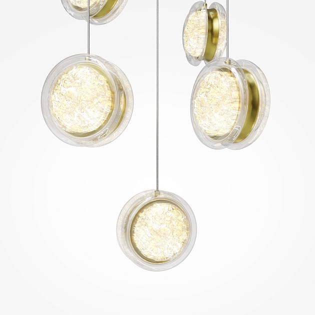 Подвесная светодиодная люстра Maytoni Pharao MOD361PL-L41BS3K Фото № 2