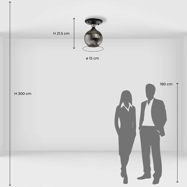 Потолочный светильник De City Соло 112013201 Фото № 6