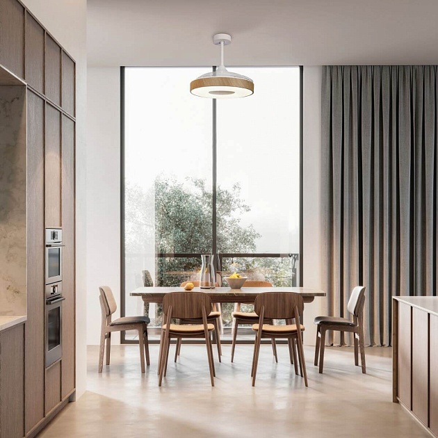 Потолочная светодиодная люстра-вентилятор Mantra COIN 8217 изображение 2 Потолочная светодиодная люстра-вентилятор Mantra COIN 8217 Фото № 2