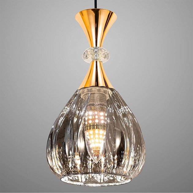 Подвесная люстра Reluce 09015-0.9-05 Smoke изображение 2 Подвесная люстра Reluce 09015-0.9-05 Smoke Фото № 2