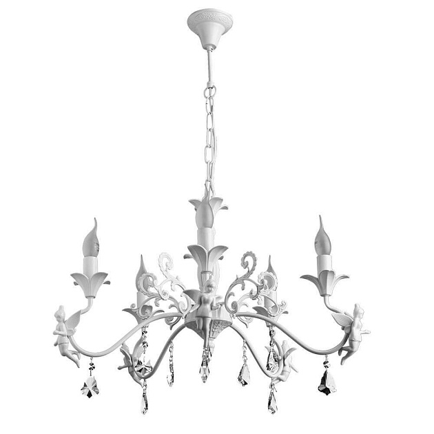 Подвесная люстра Arte Lamp Angelina A5349LM-5WH Фото № 1