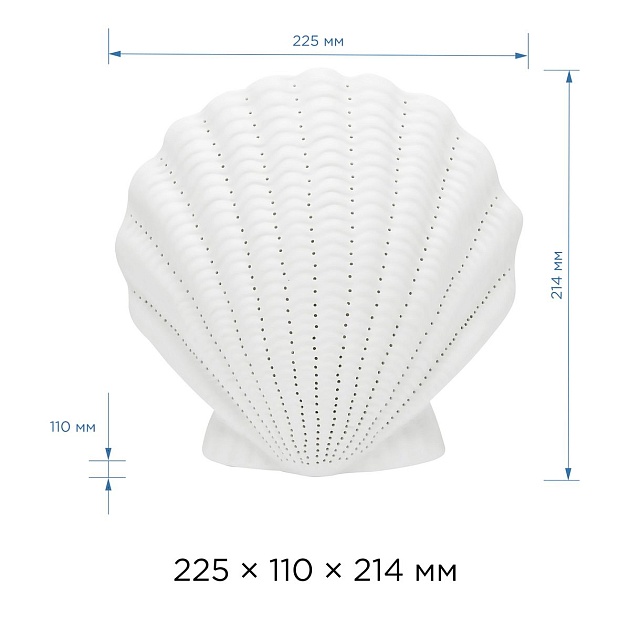 Настольная лампа Apeyron Ракушка с жемчужиной 18-105 Фото № 2