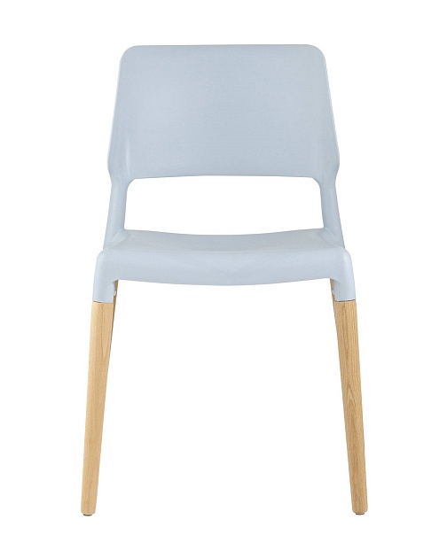 Кухонный стул Stool Group BISTRO серо-голубой с деревян. ножками 8086107 Фото № 2