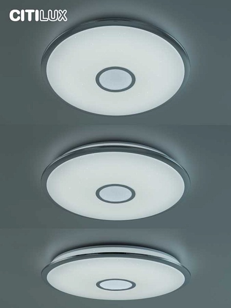 Потолочный светодиодный светильник Citilux Старлайт Смарт CL703A80G Фото № 24