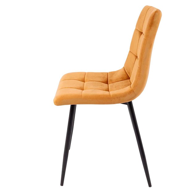 Кухонный стул AksHome Dallas горчичный, велюр 76330 Фото № 9