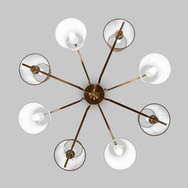 Потолочная люстра Eurosvet Ozark 60149/8 латунь Фото № 4