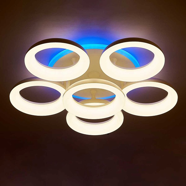 Потолочная светодиодная люстра Citilux Паркер Смарт CL225A160E Фото № 3