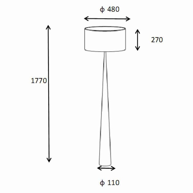 Торшер Lucide Conos 30794/81/72 изображение 3 Торшер Lucide Conos 30794/81/72 Фото № 3