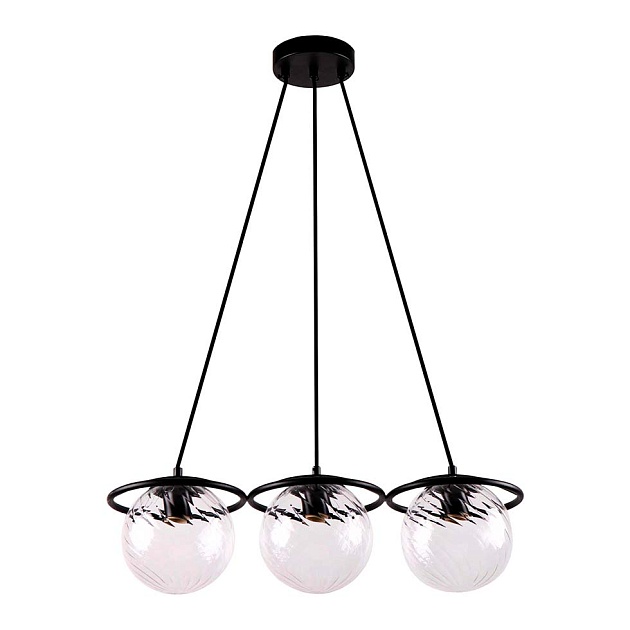 Подвесной светильник ЭкономСвет 20901/3BK CL Фото № 1