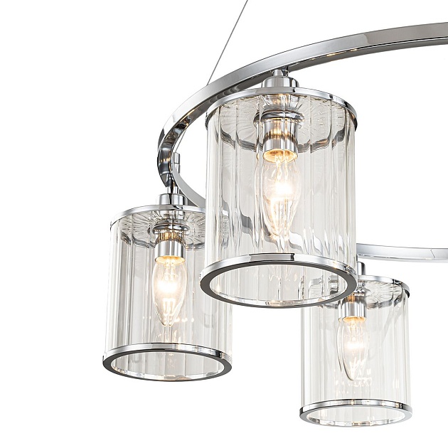 Подвесная люстра Indigo Dante 13022/6P Chrome V000407 изображение 3 Подвесная люстра Indigo Dante 13022/6P Chrome V000407 Фото № 3