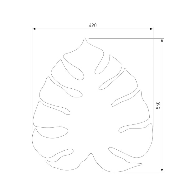 Настенный светильник TK Lighting 6436 Monstera изображение 2 Настенный светильник TK Lighting 6436 Monstera Фото № 2