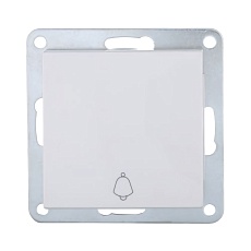 Выключатель-кнопка LK Studio 1-кл.(схема 1Т) 16 A, 250 B (белый) LK80 840504-1 1