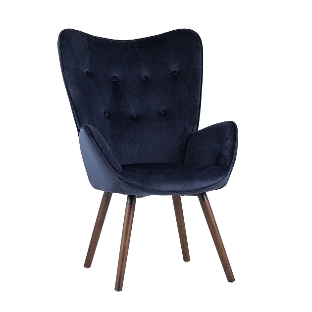 Кухонный стул Stool Group Гранд синий вельвет KAS VELVET BLUE Фото № 1