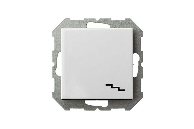 Переключатель одноклавишный Liregus Epsilon белый 28-008 изображение 3 Переключатель одноклавишный Liregus Epsilon белый 28-008 Фото № 3