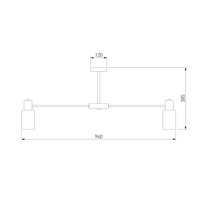 Потолочная люстра Eurosvet Vegga 70160/12 хром Smart Фото № 2