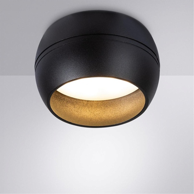 Потолочный светильник Arte Lamp Gambo A5551PL-1BK Фото № 3