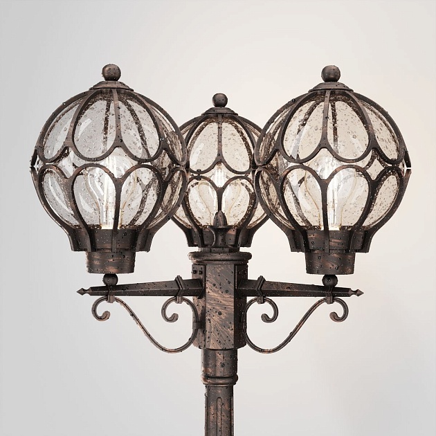 Садово-парковый светильник Maytoni Via O023FL-03G Фото № 6