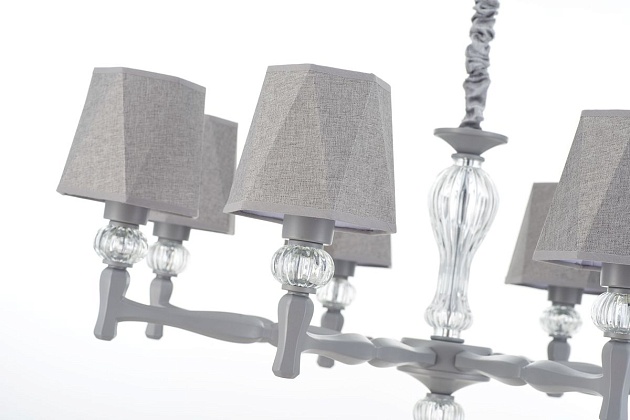 Подвесная люстра Escada 672/8S Grey Фото № 3