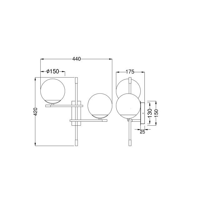 Бра Maytoni Nostalgia MOD048WL-02G Фото № 3