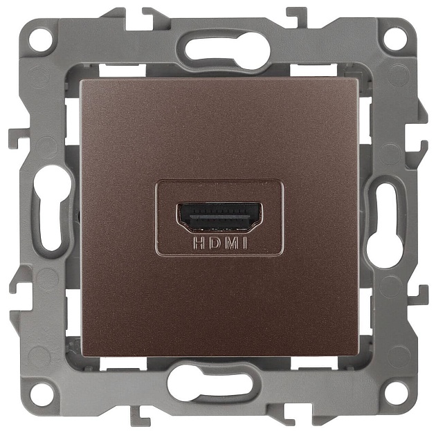 Розетка HDMI ЭРА 12 12-3114-13 Б0027488 Фото № 1