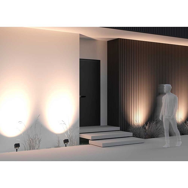 Ландшафтный светодиодный светильник Maytoni Ares O309FL-L18B3K изображение 4 Ландшафтный светодиодный светильник Maytoni Ares O309FL-L18B3K Фото № 4