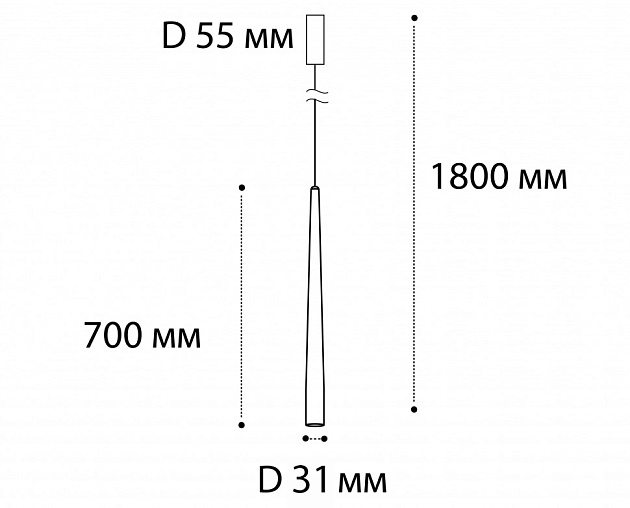 Подвесной светодиодный светильник Italline IT03-1428 white Фото № 2