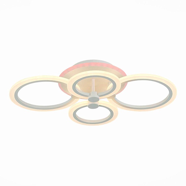 Потолочная светодиодная люстра Evoluce Cerina SLE500552-04RGB изображение 4 Потолочная светодиодная люстра Evoluce Cerina SLE500552-04RGB Фото № 4