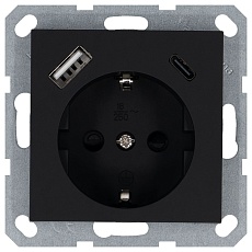 Розетка Jasmart G5501USB-25PB