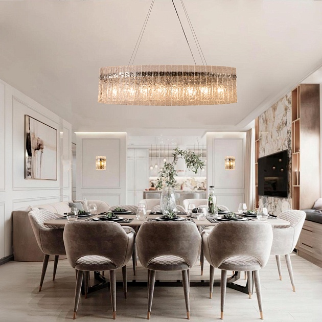 Подвесная люстра Loft IT Nevada 10297/1000 Nickel Фото № 2