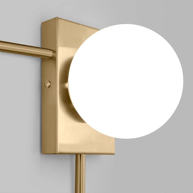 Настенный светильник Eurosvet Fredo 40034/1 латунь изображение 4 Настенный светильник Eurosvet Fredo 40034/1 латунь Фото № 4