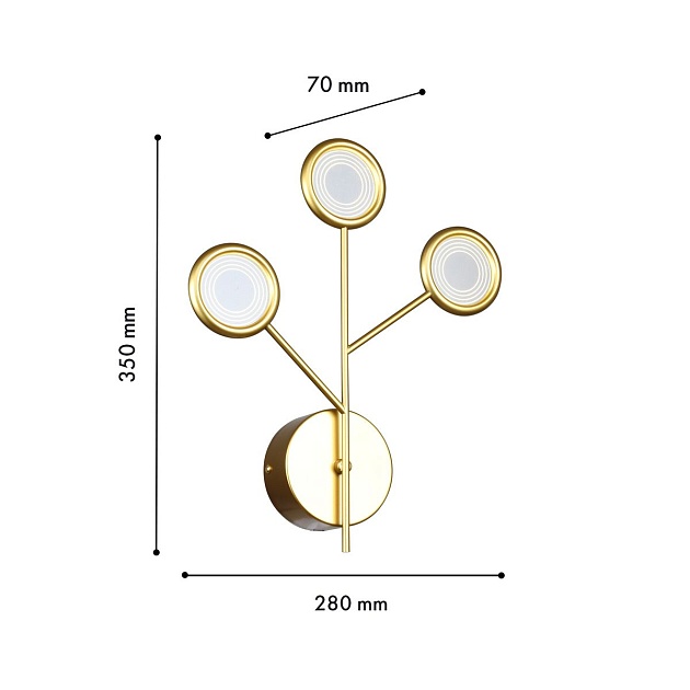 Бра F-Promo Mugs 4253-3W Фото № 2
